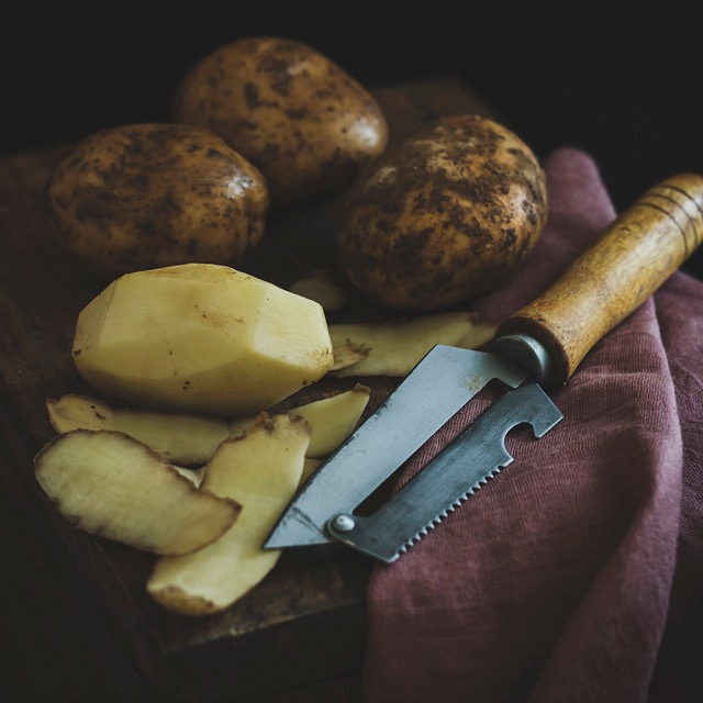 Kartofler under tilberedning
